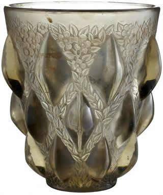 R. Lalique Rampillon Vase