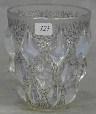 R. Lalique Rampillon Vase
