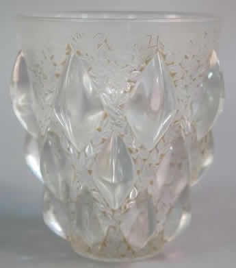 R. Lalique Rampillon Vase