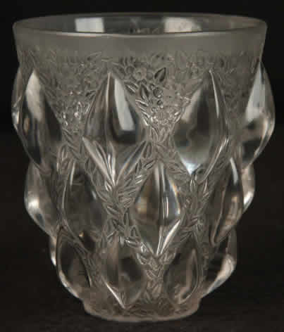 R. Lalique Rampillon Vase
