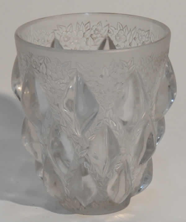 R. Lalique Rampillon Vase