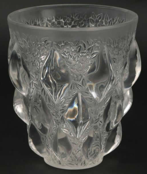 R. Lalique Rampillon Vase