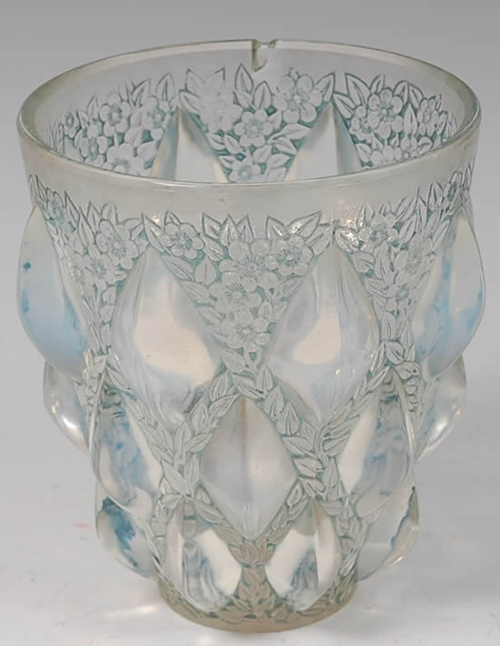 R. Lalique Rampillon Vase