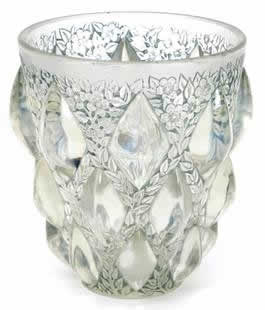R. Lalique Rampillon Vase