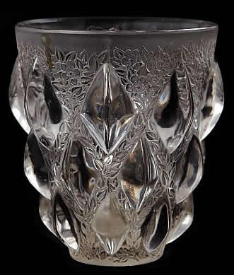R. Lalique Rampillon Vase