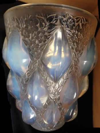 R. Lalique Rampillon Vase