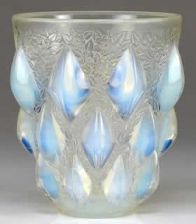 R. Lalique Rampillon Vase