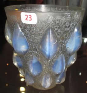 R. Lalique Rampillon Vase