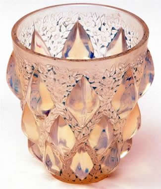 R. Lalique Rampillon Vase