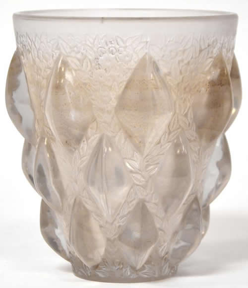 R. Lalique Rampillon Vase