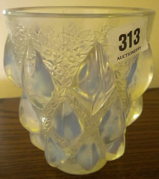 R. Lalique Rampillon Vase