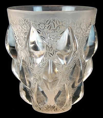 R. Lalique Rampillon Vase