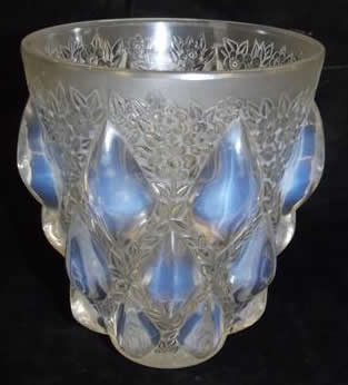 R. Lalique Rampillon Vase