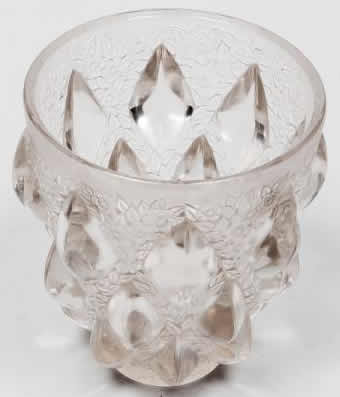 R. Lalique Rampillon Vase