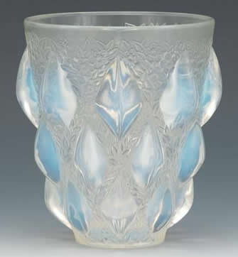 R. Lalique Rampillon Vase