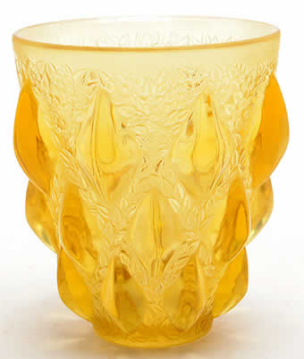 R. Lalique Rampillon Vase