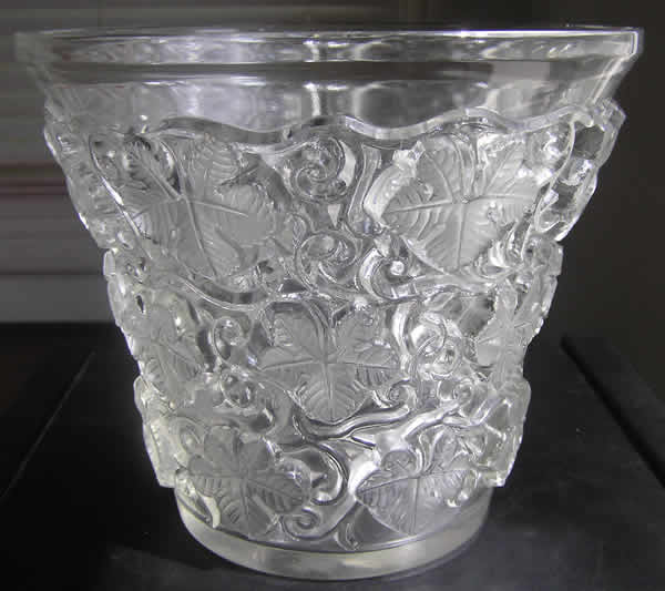 R. Lalique Reims Ice Bucket