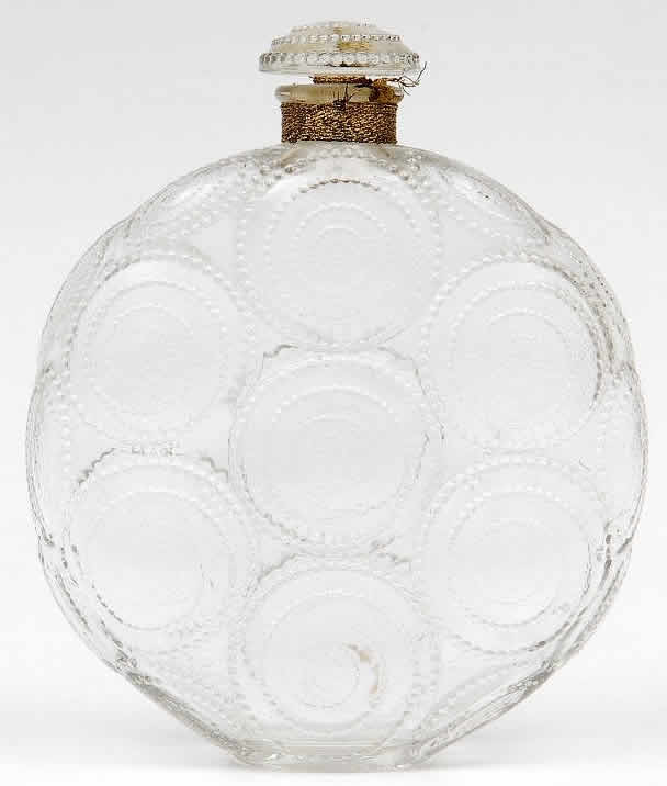 R. Lalique Relief Perfume Bottle