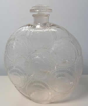 R. Lalique Relief Perfume Bottle