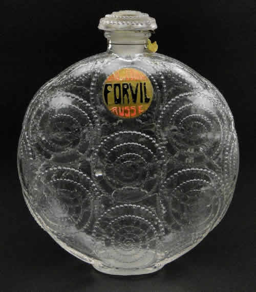 R. Lalique Relief Perfume Bottle