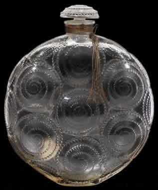 R. Lalique Relief Perfume Bottle