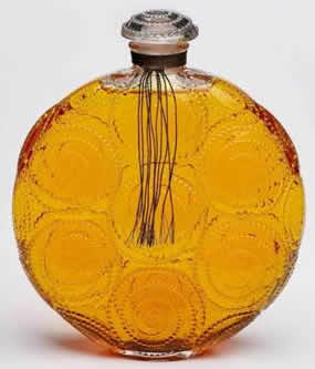 R. Lalique Relief Scent Bottle