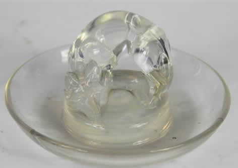 R. Lalique Renard Ashtray