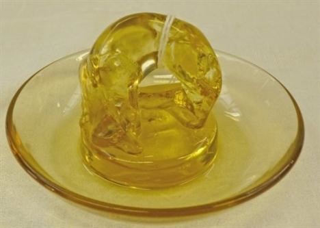 R. Lalique Renard Ashtray