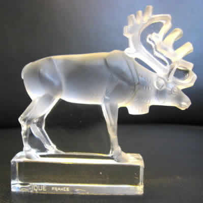 R. Lalique Renne Paperweight