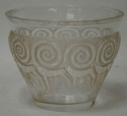 R. Lalique Rennes Vase