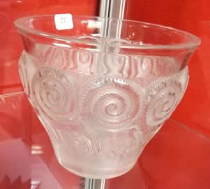 R. Lalique Rennes Vase
