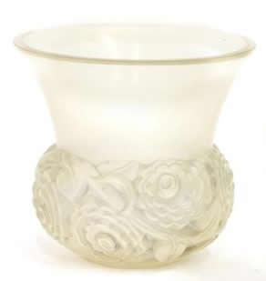 R. Lalique Renoncules Vase