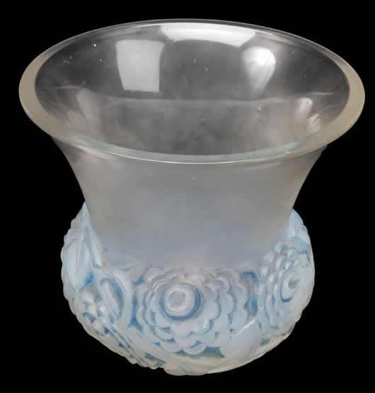 R. Lalique Renoncules Vase