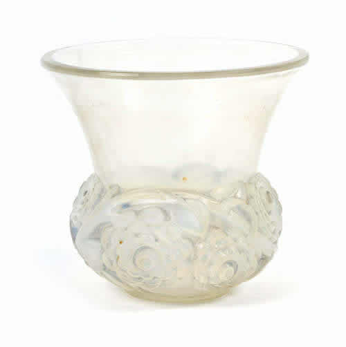 Rene Lalique Renoncules Vase