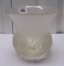 R. Lalique Renoncules Vase