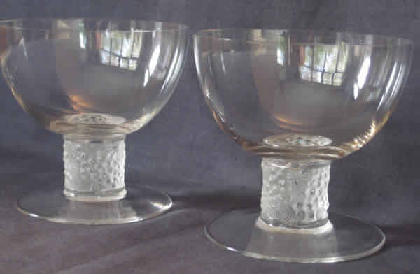 Rene Lalique Ricquewihr Champagne Glass 