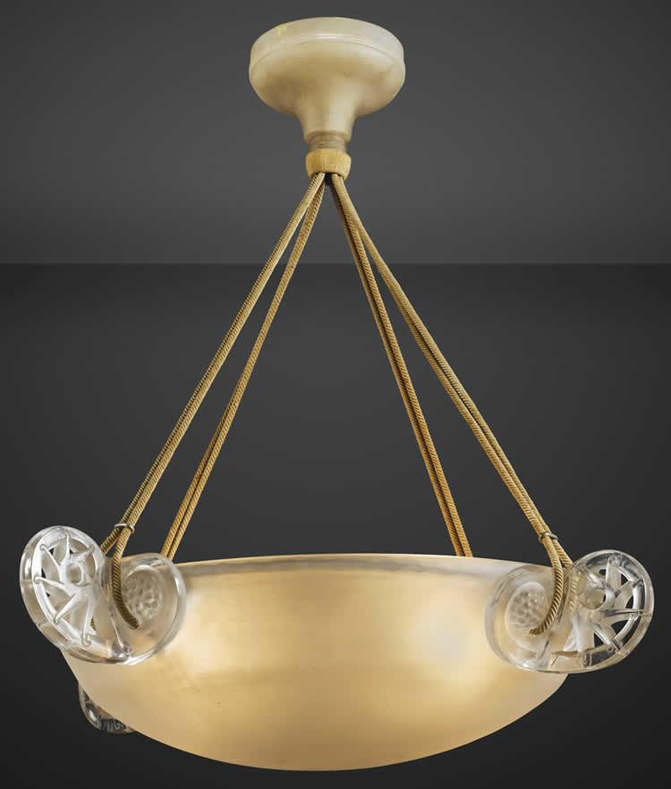 R. Lalique Ronces Chandelier