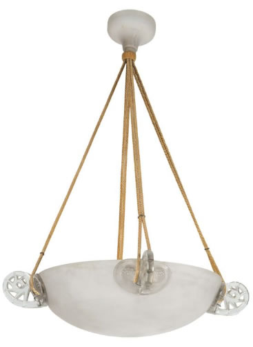 R. Lalique Ronces Light Fixture