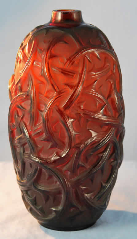 R. Lalique Ronces Vase
