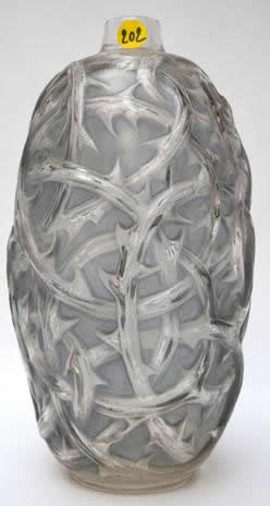R. Lalique Ronces Vase