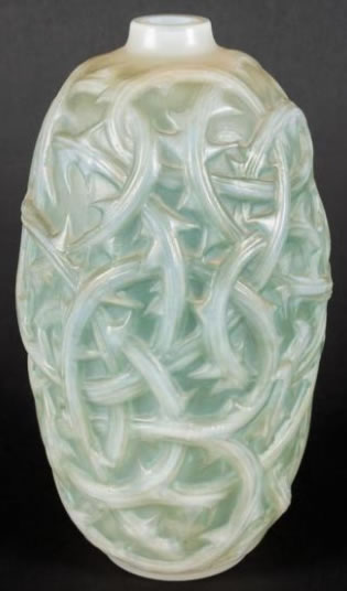 R. Lalique Ronces Vase