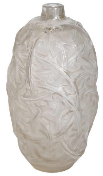 R. Lalique Ronces Vase