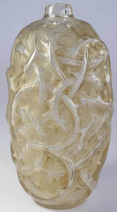 R. Lalique Ronces Vase