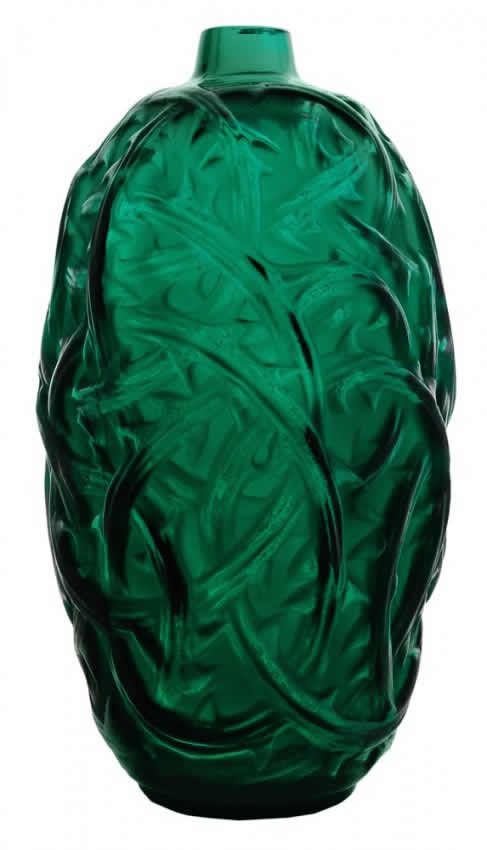 R. Lalique Ronces Vase