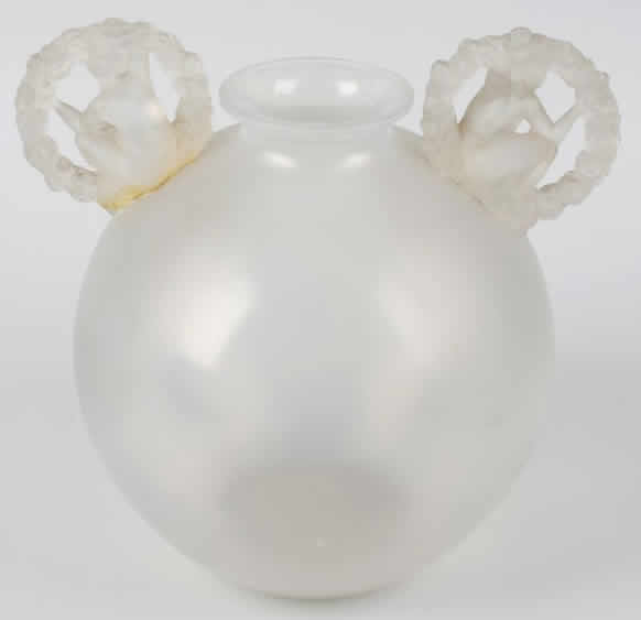 R. Lalique Ronsard Vase
