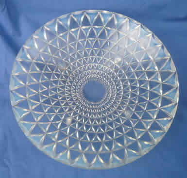 R. Lalique Rosace Footed Bowl