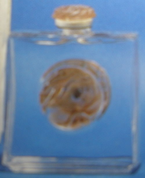 R. Lalique Rose D'Heraud Perfume Bottle