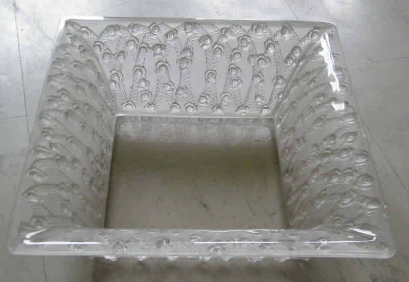 R. Lalique Roses Bowl