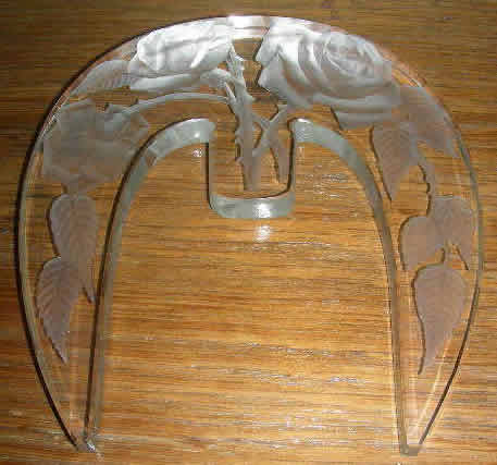 R. Lalique Roses Lamp Tiara
