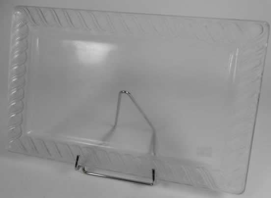 R. Lalique Rubans Platter